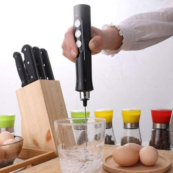 Milk Frother Handheld Electric Foam Maker Usb Rechargeable Coffee Frother For C Carousel 2