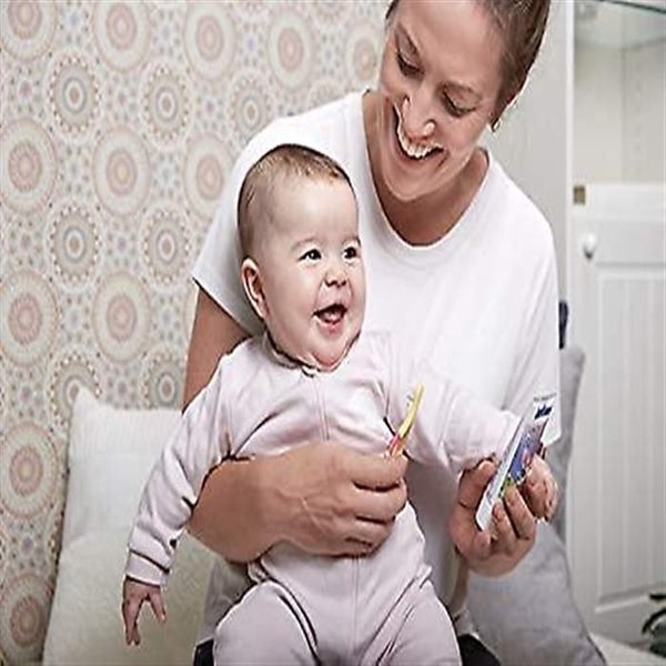 1 Baby Toothbrush, 0-2 Years, Soft Bristles, Bpa Free 4 Pack Carousel 3