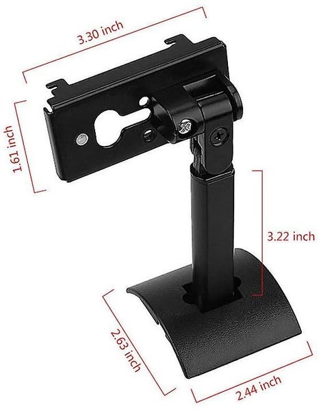 Black Ub-20 Series Ii Wall Mount Ceiling Bracket Stand Compatible Carousel 2