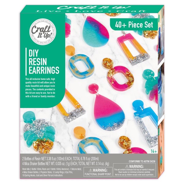 Creative Kids Resin Earrings Kit Carousel 1