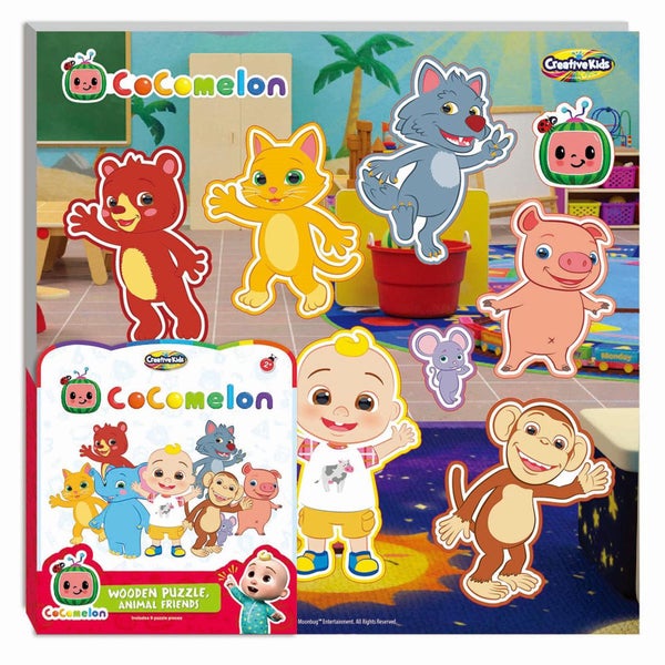 CoComelon Chunky Puzzles - Numbers Carousel 1