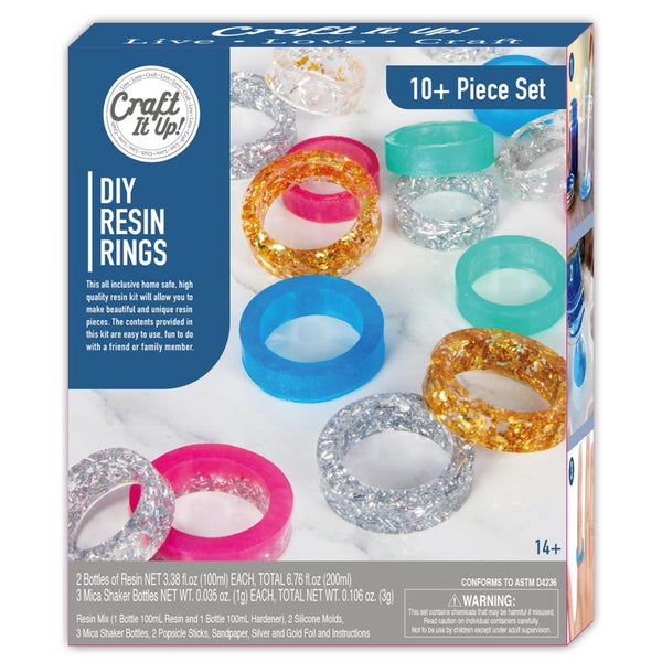 Creative Kids Resin Ring Kit Carousel 1