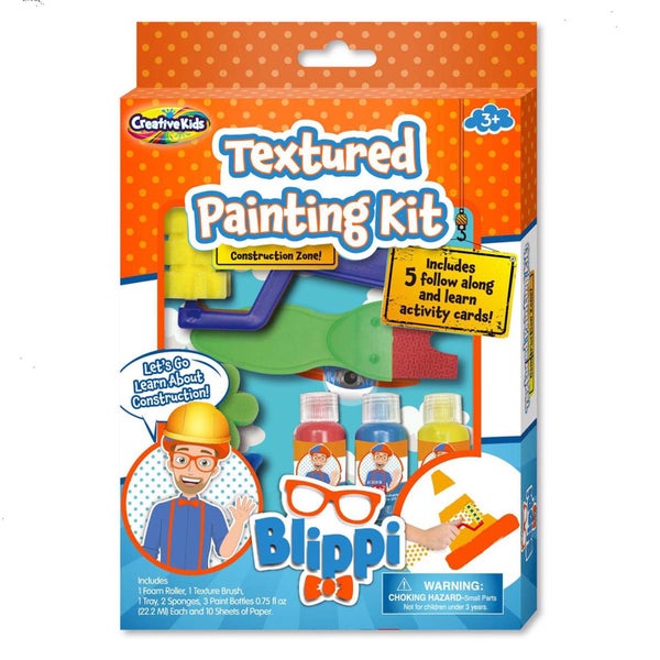 Creative Kids Blippi - Textured Painting Kit Carousel 1