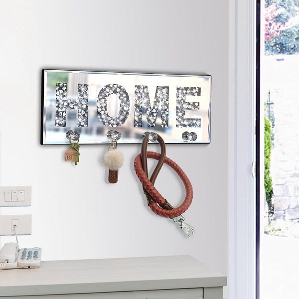 CRYSTAL MIRRORED KEY HANGER Carousel 2