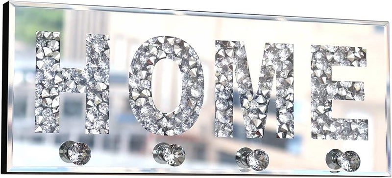 CRYSTAL MIRRORED KEY HANGER Carousel 1
