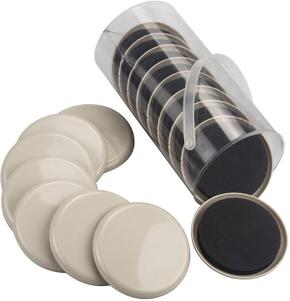 16 Pcs Furniture Sliders For Carpet 3.5 Inch Diameter Furniture Movers Easy For Carousel 1