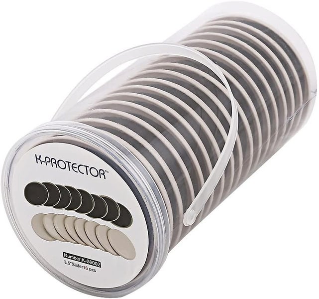 16 Pcs Furniture Sliders For Carpet 3.5 Inch Diameter Furniture Movers Easy For Carousel 5