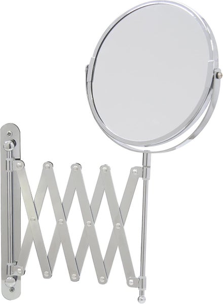 Simple And Fashionable Metal Makeup Mirror Wall-mounted Folding Mirror Free Punc Carousel 1