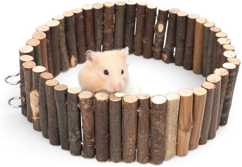 Hamster Suspension Bridge Toy: Long Climbing Ladder For Dwarf Syrian Hamster Mic Carousel 2