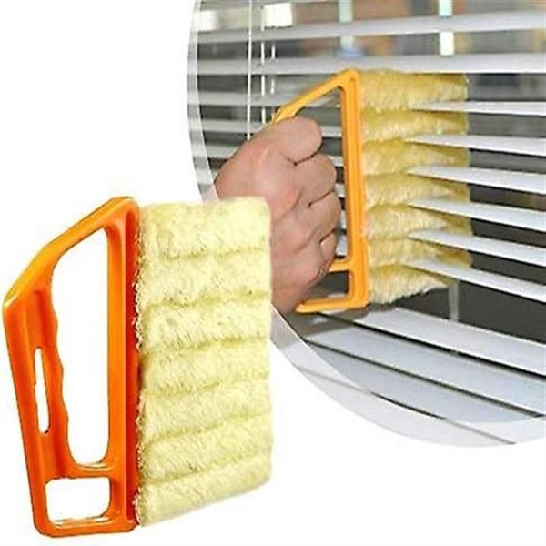 Set Of 2 Blind Cleaning Flap Cleaning Tools With Removable And Detachable Brush Carousel 1