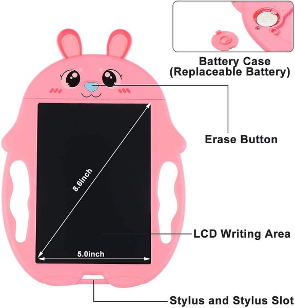 Lcd Writing Tablet For Kids, Toddler Toys For 2 3 4 5 6 Years Old Carousel 2