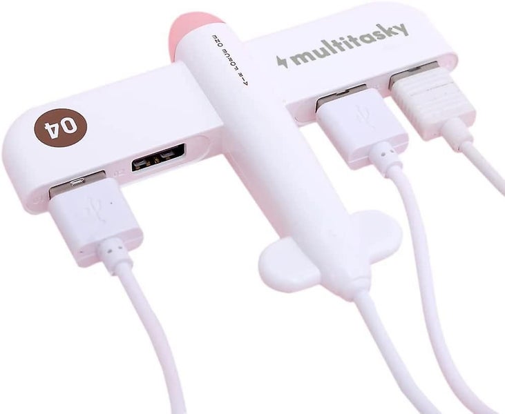 Cute Usb Hub, Mini Usb Hub For Pc, 4-port Usb Hub, Interesting Desk Accessories Carousel 1