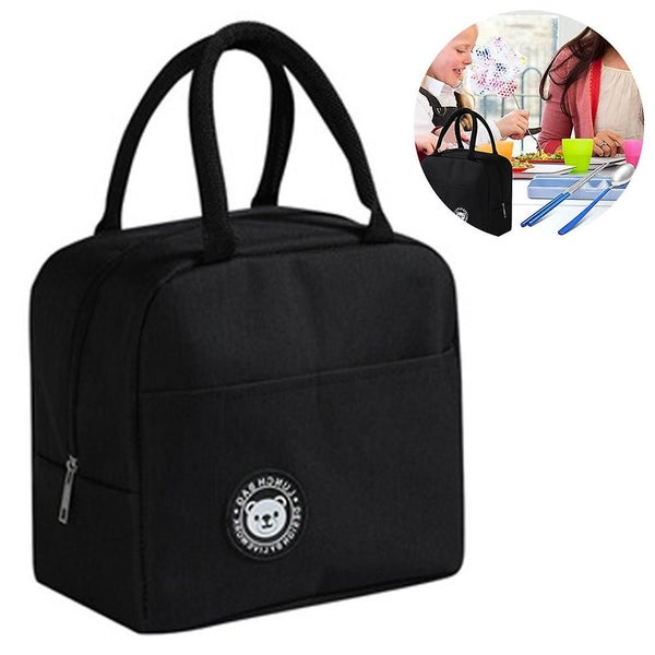 Lunch Bag,animal Frog Insulated Reusable Cooler Lunch Box Tote Bag Carousel 2