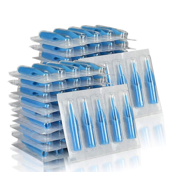 200 Pieces Pre-sterilized Individually Wrapped Tattoo Needles Nozzle Tip Set Carousel 2