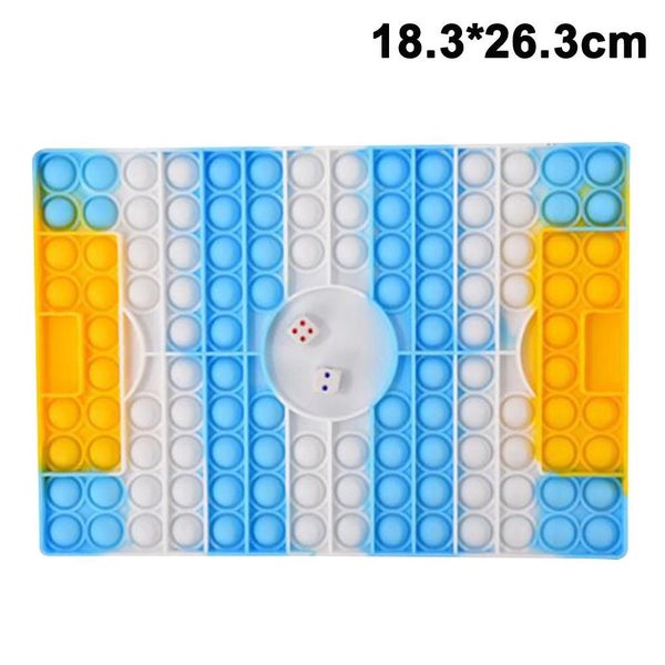1pcs Pop Game Chess Board Push Bubble Sensory Toys Board Dice Big Board Game Str Carousel 1