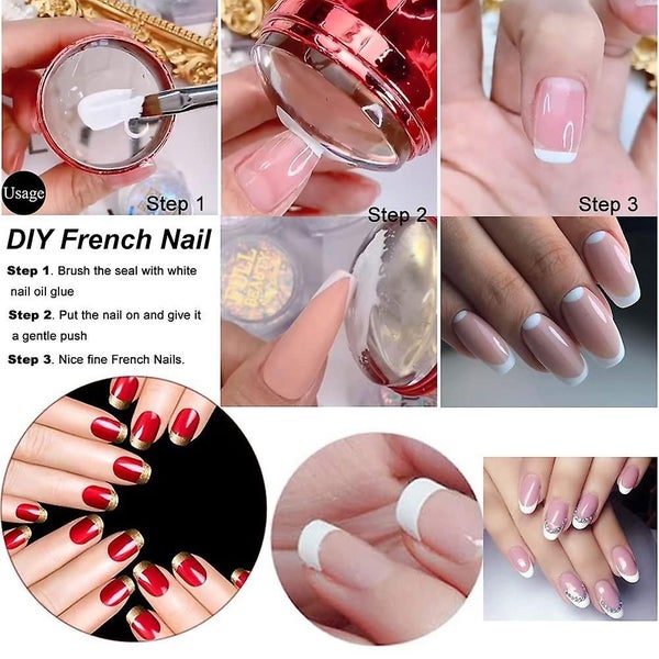 Nail Art Stamps, Nail Art Templates, Clear Nail Silicone Stamped Jelly With Scra Carousel 5