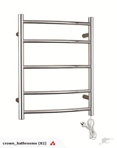 High Quality Heated towel Rail 5 Curve Round Bars Carousel 1
