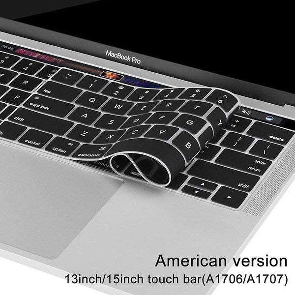 Ultra Thin Keyboard Protector Compatible With Macbook Pro With Touch Bar 13/15 I Carousel 1