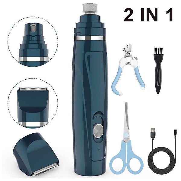 2 In 1 Pet Nail Grinder Dog Nail Trimmer Carousel 1