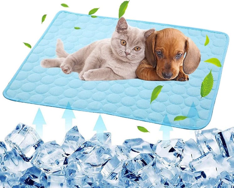 Dog Self Cooling Mat Pet Washable Summer Cooling Pads Cooling Blanket Hot Weathe Carousel 1