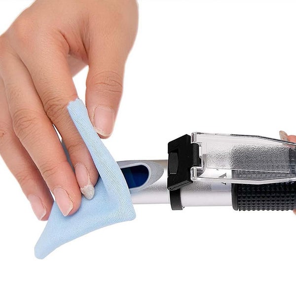 Brix Refractometer With Atc, Handheld Brix Meter Hydrometer 0-32% Portable Brix Carousel 5