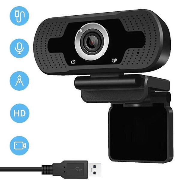 1080p Hd Webcam Usb Desktop Laptop Camera, Mini Plug And Play Video Calling Comp Carousel 1