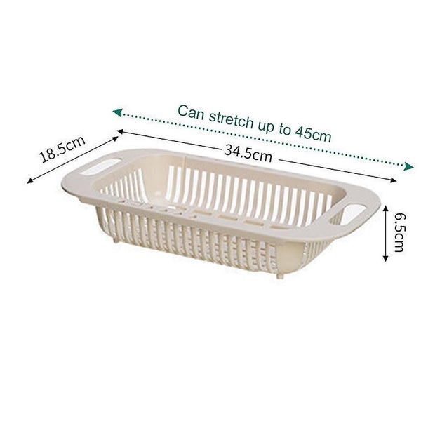 Over The Sink Colanders And Strainers - Veggies Fruits Pasta Washing Basket Carousel 2