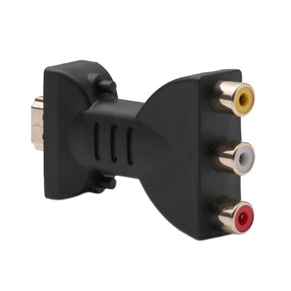 Hdmi Male To 3 Rca Female Composite Av Audio Video Adapter Tv Converter Carousel 2