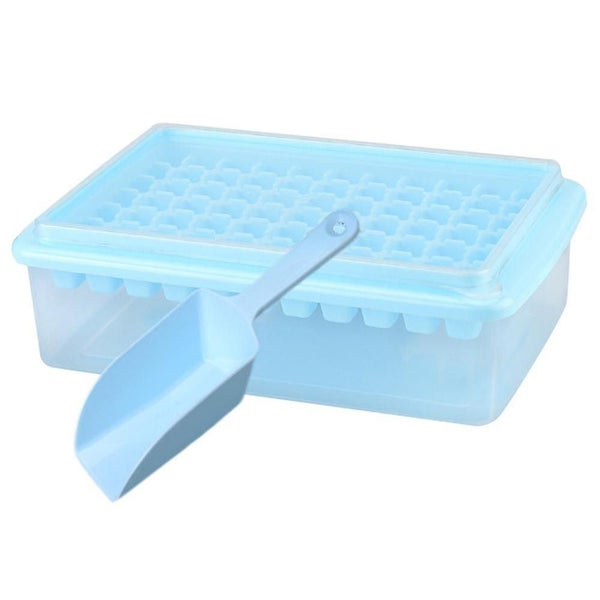 Small Ice Cube Tray With Lid And Bin,comes With Ice Cube Bin,scoop And Cover,bpa Carousel 1