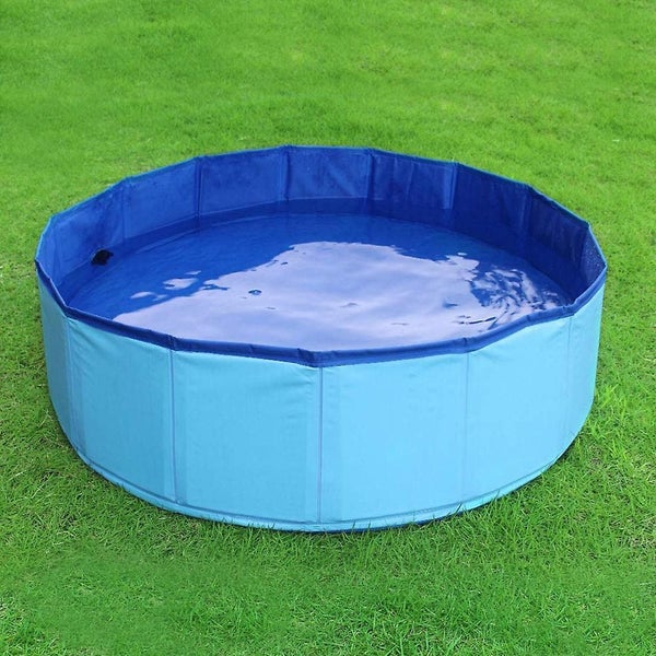 Foldable Dog Pet Bath Pool Collapsible Dog Pet Pool Bathing Tub Kiddie Pool For Carousel 5