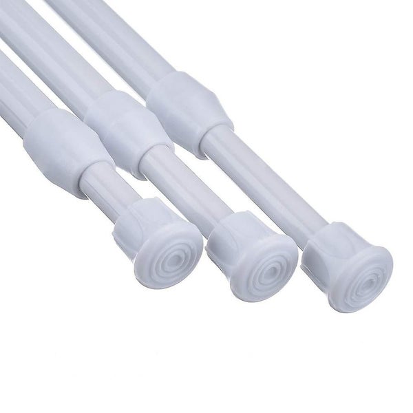 5 Pcs Tension Rods, Cupboard Bars Tensions Rod Curtain Rod 15.7" To 27.5"(approx Carousel 3