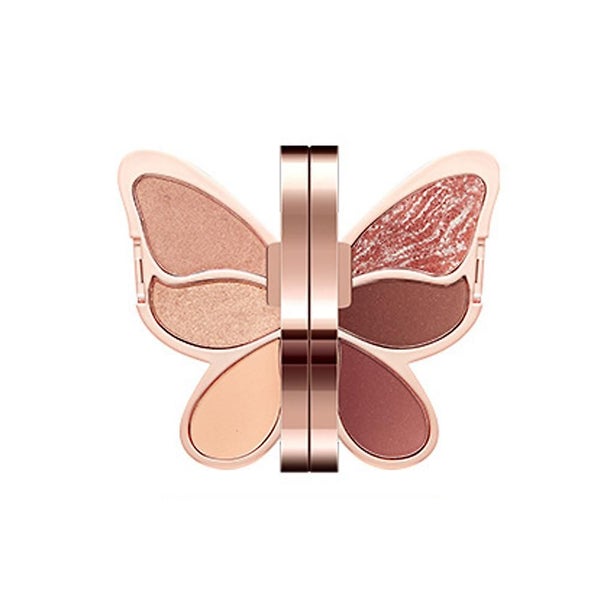6 Colors Eyeshadow Palette Butterfly Makeup Palette,butterfly Shape Eyeshadow Pa Carousel 1