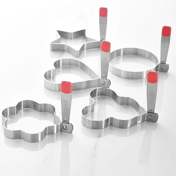 Egg Mold Ring Stainless Steel Egg Pancake Mold Ring Kitchen Utensil For Creative Carousel 4