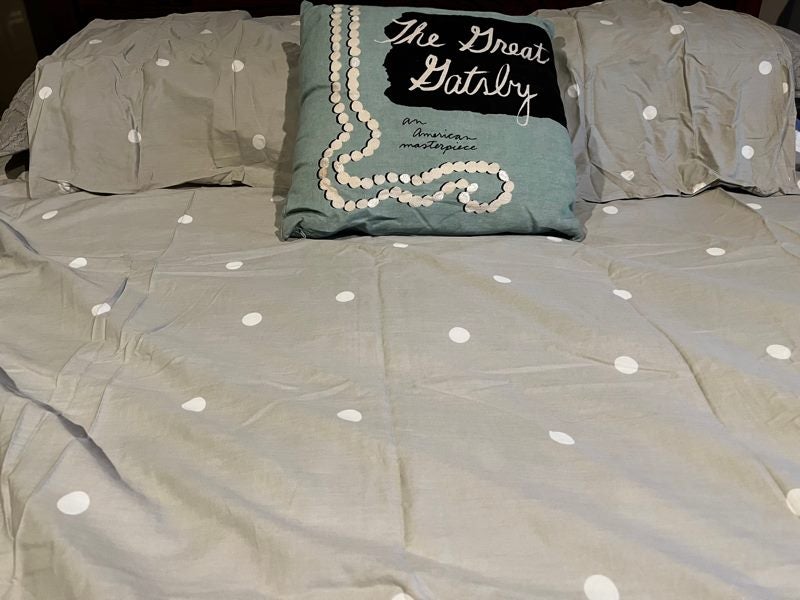 Kate spade polka dot Duvet cover and pillow : BidBud