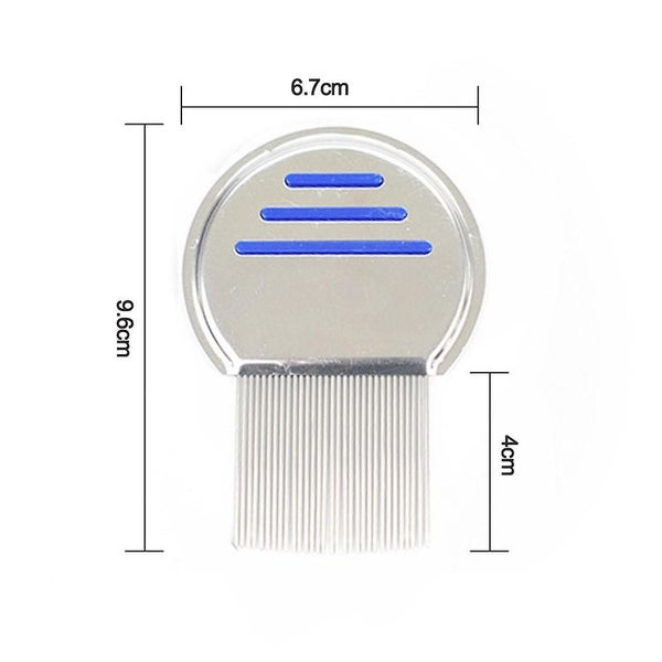 Flea Comb For Dogs And Cats, Stainless Steel Pet Tear Stain Remover Carousel 4