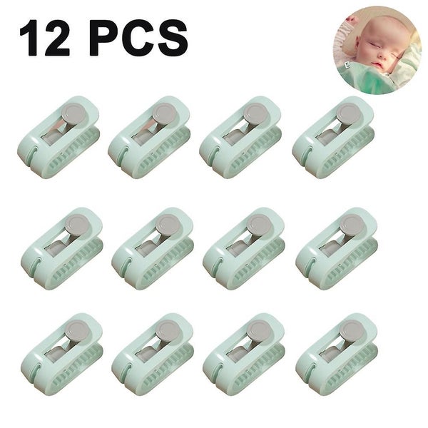 12 Pack No Pins Duvet Clips Quilt Fix Clip Bed Comforter Cover Holder Sheet Clam Carousel 2