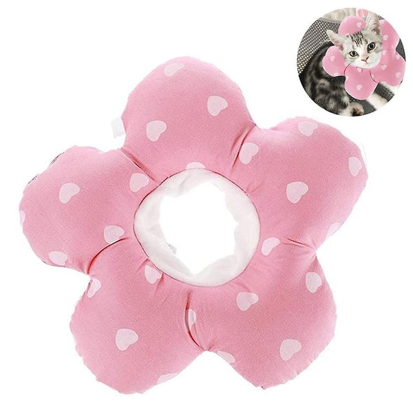 Cat Recovery Collar, Soft Pet Collar Adjustable Protective Wound Healing Collar Carousel 2