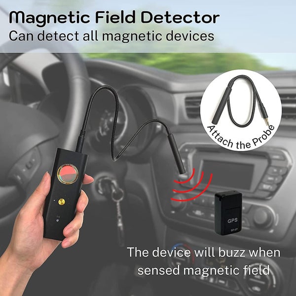 R35 Hidden Camera Detector, Spy Finder, Rf Detector, Bug Detector, 3 Modes, 6 Le Carousel 5