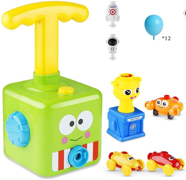 Balloon Car Toy Children's Balloon Powered Launchers Carousel 1