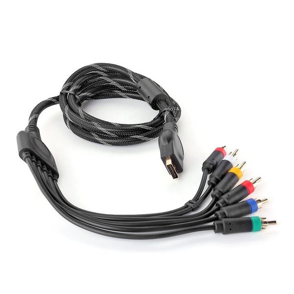 Ps3 Ps2 Component Av Cable (6 Feet) Premium High Resolution Hdtv Component Rca A Carousel 3