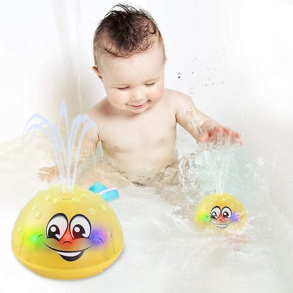 Water Spray Toys For Kids Baby Bath Toys For Toddlers Led Light Carousel 2