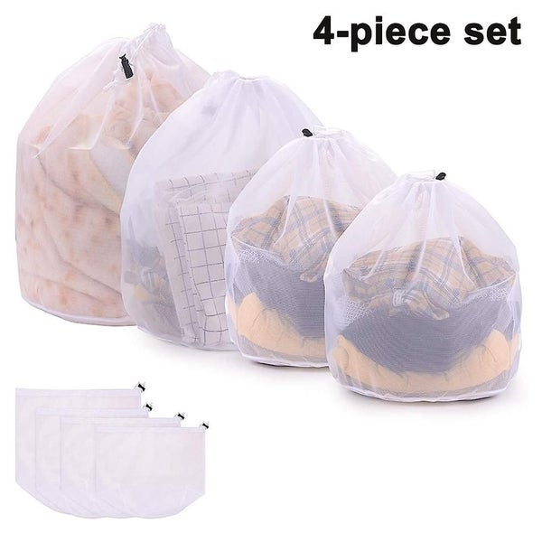 Bags For Delicates With Drawstring,4 Pcs Clothing Laundry Liners Carousel 1