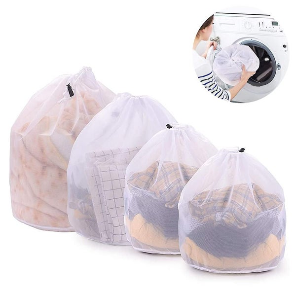 Bags For Delicates With Drawstring,4 Pcs Clothing Laundry Liners Carousel 2