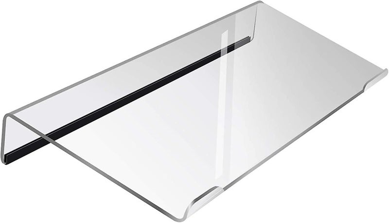 Computer Keyboard Stand-clear Acrylic Keyboard Tray With Rubber Stripticker Acry Carousel 1