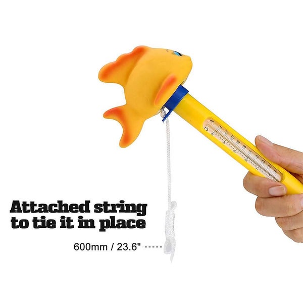 Floating Pool Thermometer, Swimming Pool Thermometer With String Carousel 5