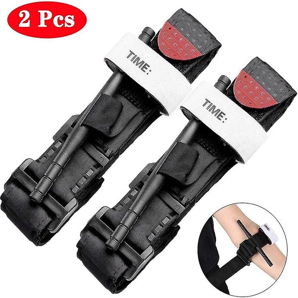 Tourniquet 2 Pieces Tactical Tourniquets Combat Application Red Tip Military, Hi Carousel 1