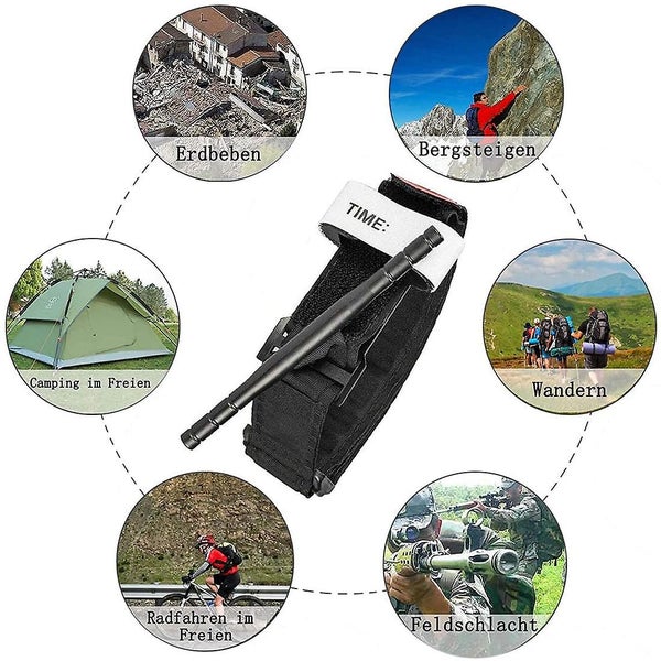 Tourniquet 2 Pieces Tactical Tourniquets Combat Application Red Tip Military, Hi Carousel 2