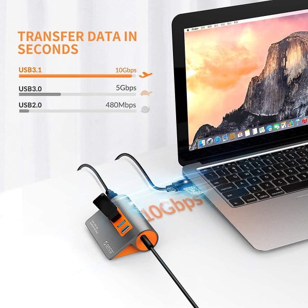 Usb 3.1 Hub 4 Ports Usb Data Hub Splitter Carousel 2