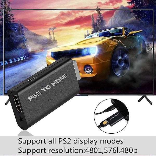 Ps2 To Hdmi Converter Adapter, Video Converter Ps2 To Hdmi Converter With 3.5mm Carousel 5