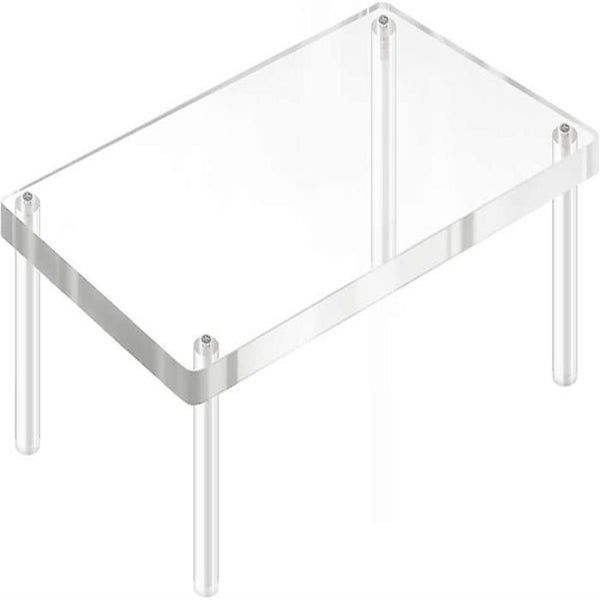 Acrylic Monitor Stand Riser, Clear Computer Stand For Laptop, Imac, Pc, Printer, Carousel 1